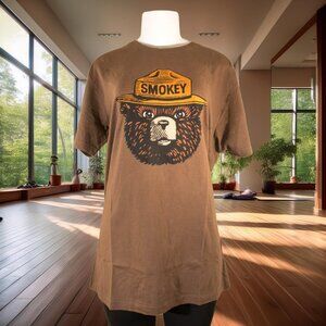 American Needle, Smokey Bear, 100% cotton, brown, L T-shirt